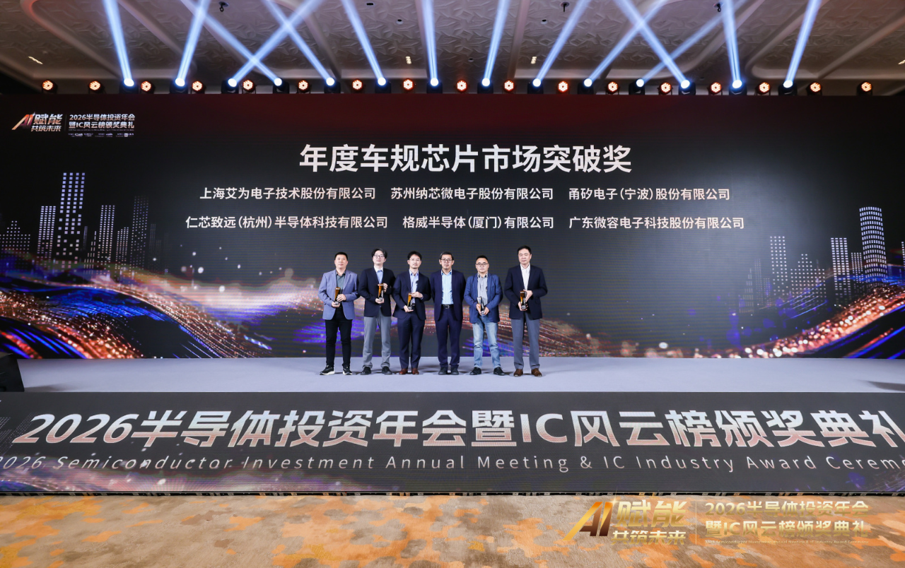 集微-市场突破奖 党总领奖